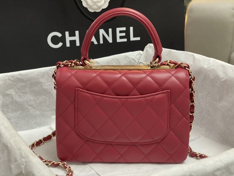 Ch**el top handle bags